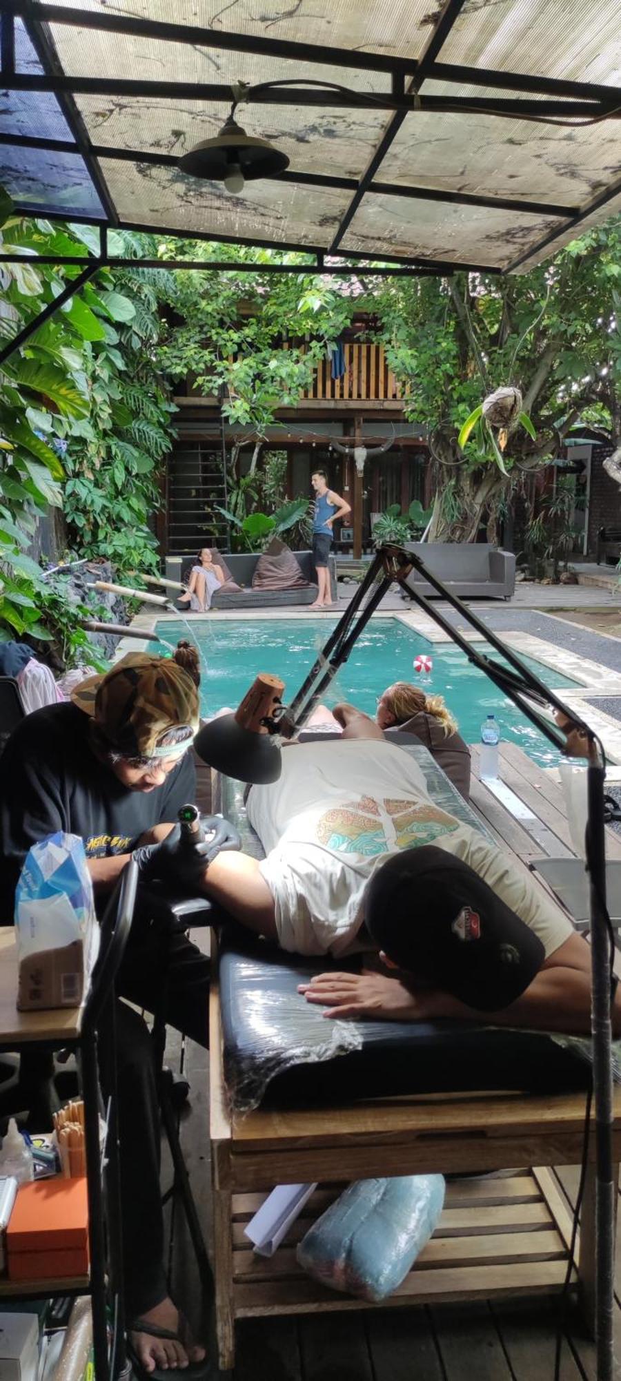 ดา เฮาส์ เทล Hostel กูตา ภายนอก รูปภาพ